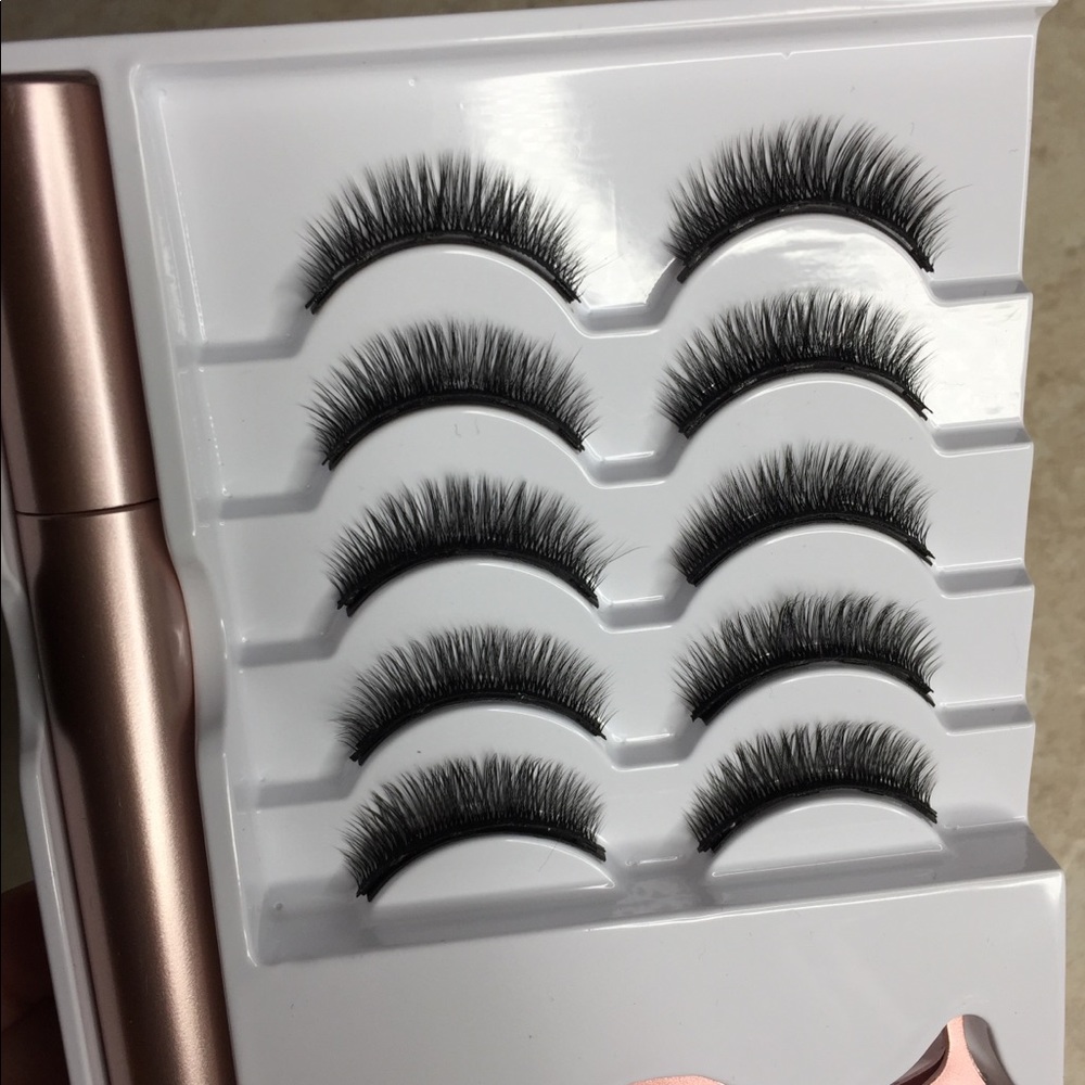 Magnetic eyelashes faux mink super short l… - Picture 6 of 12